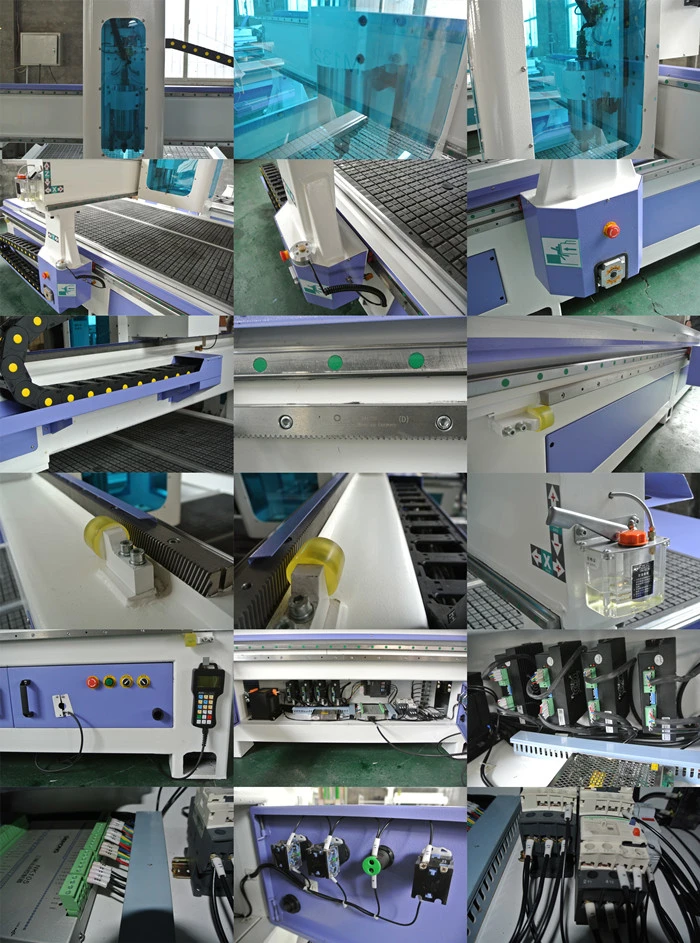 Wood Advertising Acrylic PVC MDF CNC Router 1300*2500mm