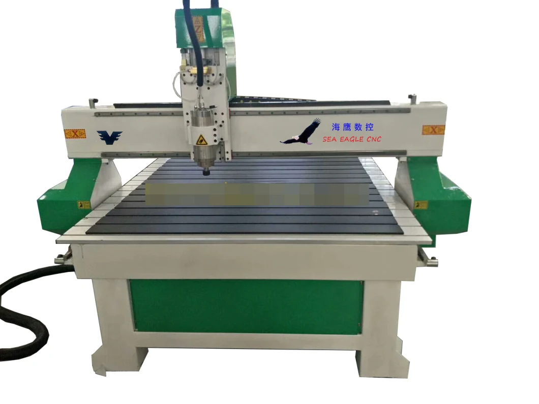 Fast Speed Synchronized CNC Router for Stone 2 Heads Plane Engraving Machine