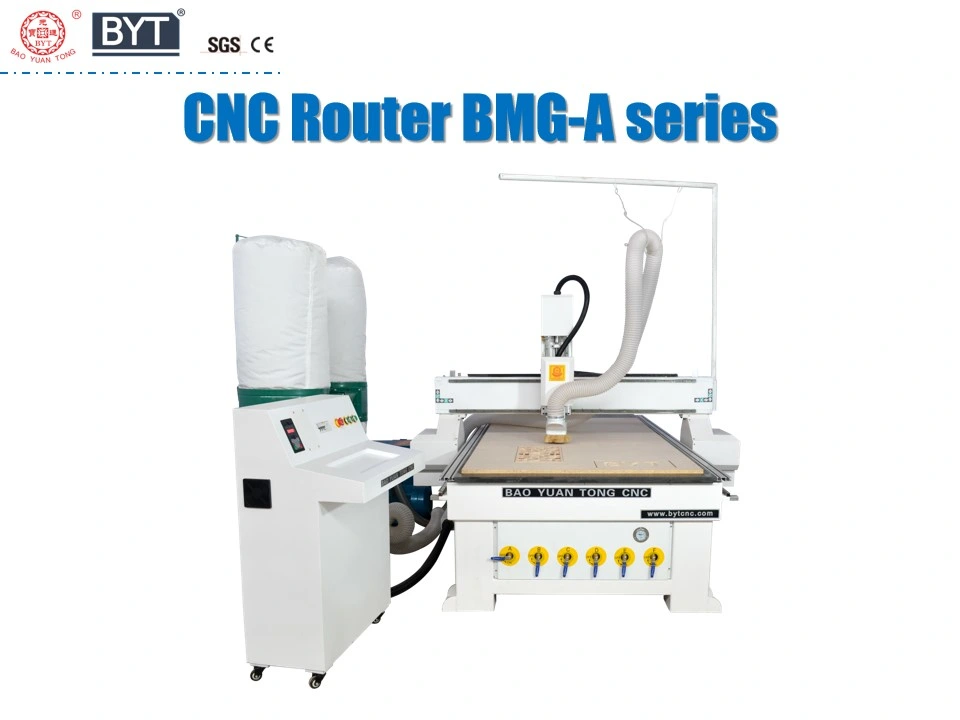 Long Cycle Life CNC Stone Engraving Router with Rotary Axis