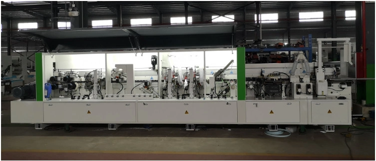 High Speed MDF PVC Wood Premilling Corner Rounding Full Automatic Edge Banding Machine for Furniture Door Cabinet