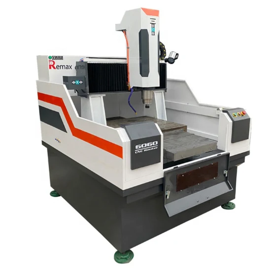 金型製造中国 CNC フライス盤 6060 ミニ CNC ルーターヘビーボディ金属切断 CNC マシン